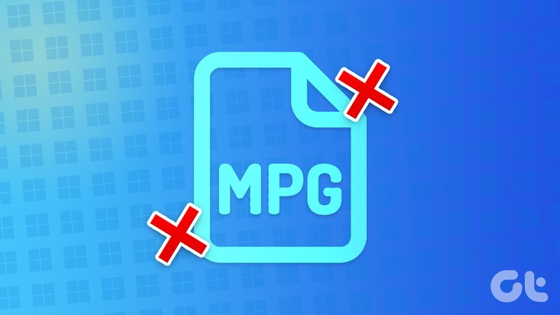 Beheben Sie MPG-Dateien unter Windows 11