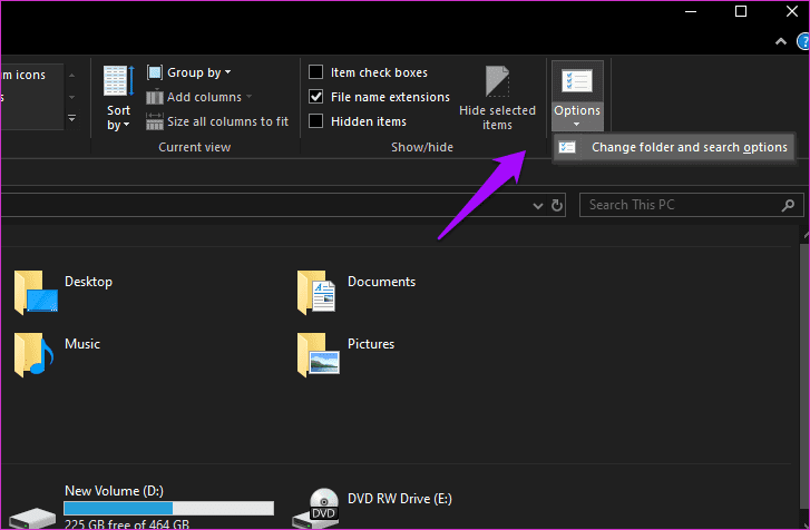 Korrekturen für den Windows 10-Datei-Explorer ist langsam 1