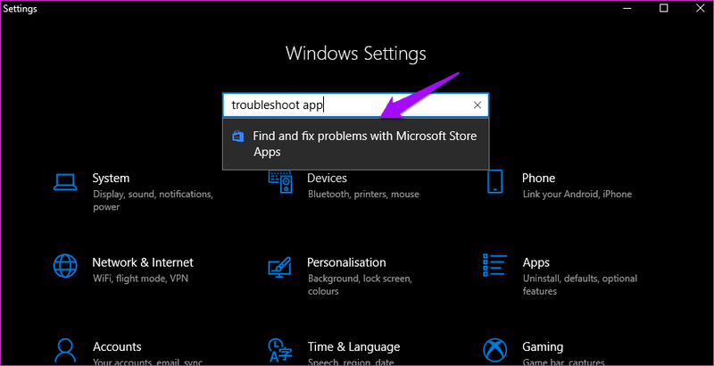 Beheben Sie Windows 10-Apps, die im Startmenü fehlen, Fehler 6