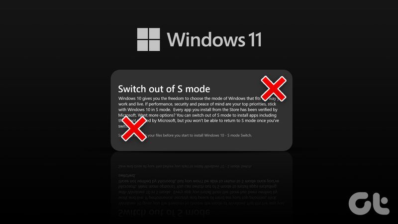 Beheben Sie Probleme mit dem S-Modus unter Windows 11