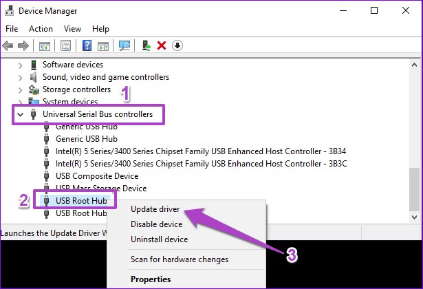 Fehler „USB-Gerät nicht erkannt“ behoben Windows 10 01