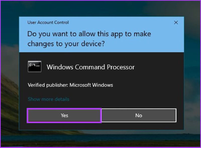 Windows-Überprüfung