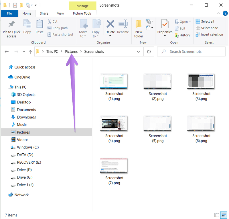 So verwenden Sie den Druckbildschirm, um einen Screenshot in Windows 3 zu machen