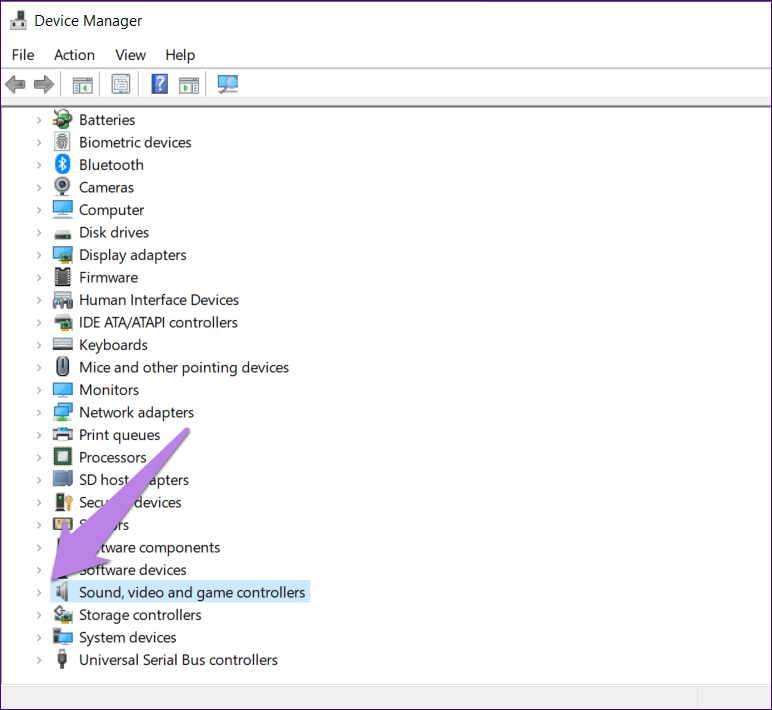 Beheben Sie das Soundproblem nach dem Update von Windows 2A