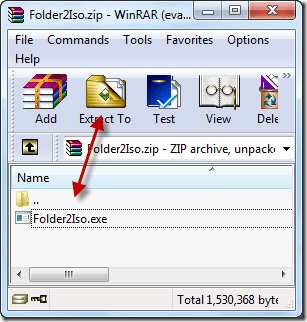 Folder2Iso Zip-Datei