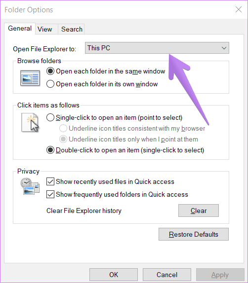 Vorschaufenster von Windows 10 funktioniert nicht 5