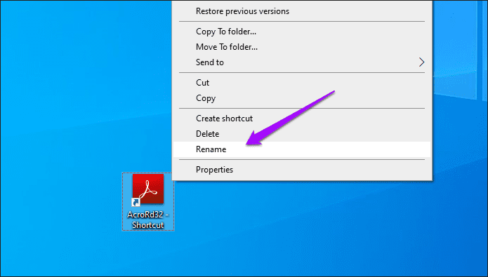 Adobe Acrobat Reader Pro DC-Symbol fehlt Fix 6
