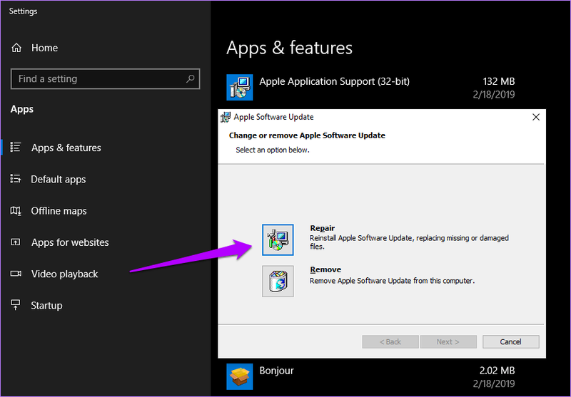 iTunes Windows 10 Installer-Paketfehler 3
